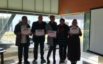 Entrega diplomas curso de español para extranjeros