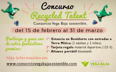 Concurso infantil sobre reciclaje ‘Recycled Talent’