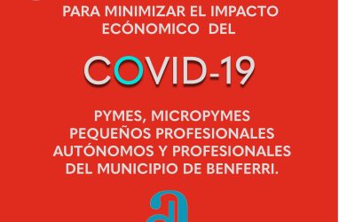 Subvención Diputación de Alicante para minimizar el impacto económico del Covid-19