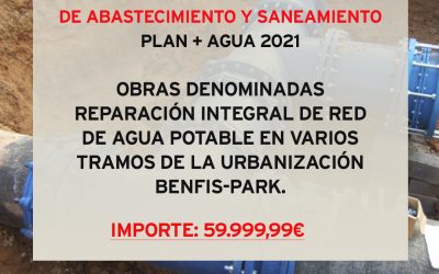 SUBVENCIÓN PLAN+AGUA 2021